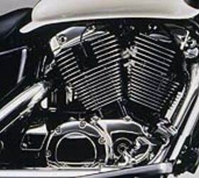 first impression 1998 honda shadow aero motorcycle com, The three valve V twin has hydraulic valve lash adjusters for less maintenance