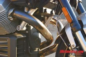 2007 moto guzzi griso 1100 motorcycle com, Seems Moto Guzzi didn t pick the best materials or process for the finish on the exhaust headers Our Breva 1100 from last month had similar issues Unfortunately our Griso unit only had about 1 500 miles on it when we noticed this blem