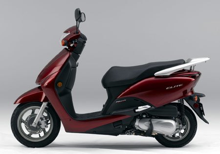 honda announces 2010 elite scooter, The 2010 Honda Elite should arrive in the U S by the summer