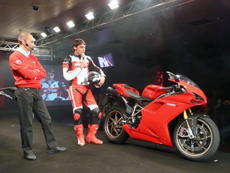 motorcycle com, The new 1198 with a claimed metric power to weight ratio of 1 1 will replace the 1098R