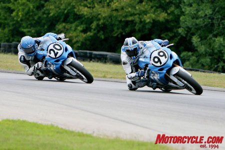 road racing series part 2, One step away from a factory ride May shares the Jordan Suzuki satellite squad with teammate Aaron Yates