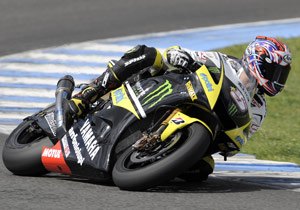 2009 motogp season preview, Colin Edwards seemed to enjoy beating teammate James Toseland in the pre season tests