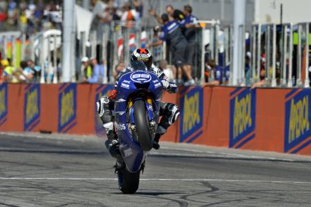 motogp 2012 misano results, Jorge Lorenzo took advantage of Dani Pedrosa s misfortune to take his sixth win of the season and increase his championship lead to 38 points