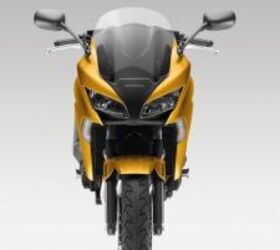 2010 honda cbf1000 review motorcycle com, Headlights hint at CBR lineage