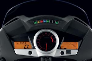 2010 honda cbf1000 review motorcycle com, Simple attractive gauges are easy to read and offer minimal yet useful info