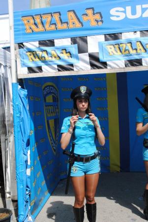 the road to jerez, No MotoGP experience is complete without a Rizla Suzuki girl