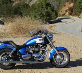 2012 triumph america review motorcycle com, The likeable Triumph America has sat quietly in the lineup since 2002