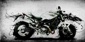 official ducati fine art collection, Amnesty Please by Mk