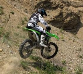 2012 kawasaki kx450f review first impressions motorcycle com, KX450Fs have won everywhere from the Supercross tracks to the desert We expect that streak to continue in 2012