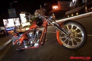 2009 big dog coyote review motorcycle com, Night shine