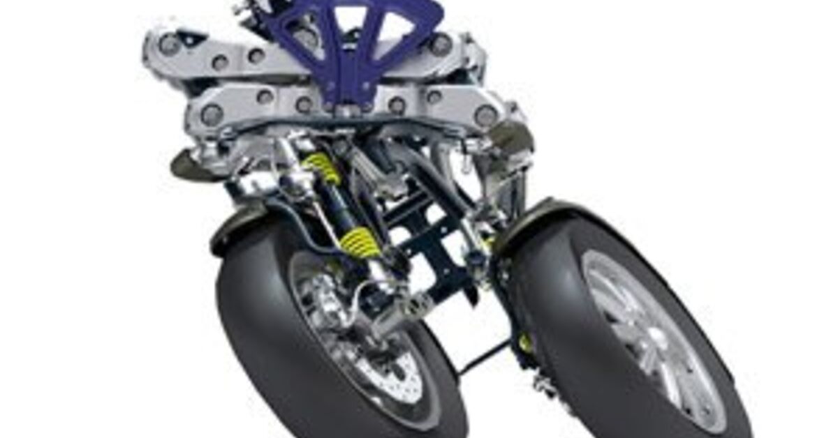 Piaggio Mp3 Suspension 628x1200 2010 Piaggio MP3 Hybrid introduced | Motorcycle.com