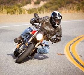 2013 brammo empulse r review video motorcycle com, Carving corners is where the Empulse really feels at home