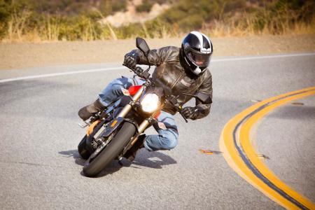 2013 brammo empulse r review video motorcycle com, Carving corners is where the Empulse really feels at home