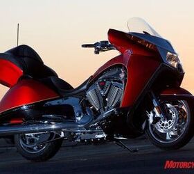2009 victory vision tour 10th anniversary edition motorcycle com, A Vision of beauty day or night