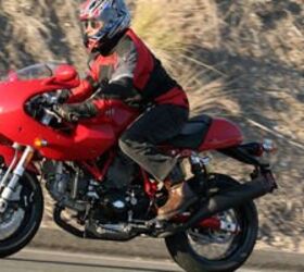 ducati sport 1000s motorcycle com, Warning it may not be the best tourer