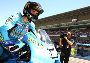 motogp 2009 catalunya preview, Suzuki s new engine has only been tested in laboratory conditions Good luck with it Vermeulen