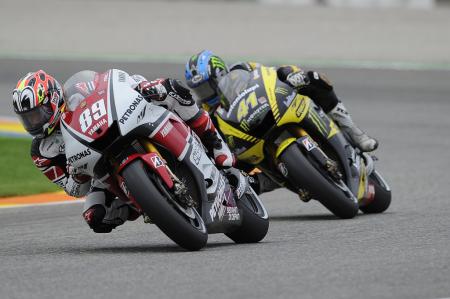 2011 motogp valencia results, Injury fill ins Katsuyiki Nagasuga and Josh Hayes finished seventh and eighth place respectively