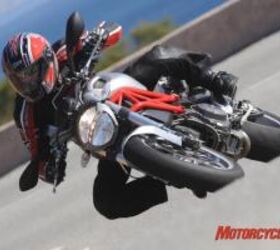 2009 ducati monster 1100 review motorcycle com, The lithe Monster was ideal for the coastal roads in the south of France