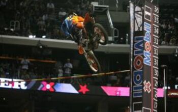 X Games Motocross Action Airs Out at Staples Center