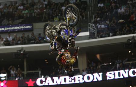 x games motocross action airs out at staples center, Nobody could touch Cam Sinclair in Best Trick