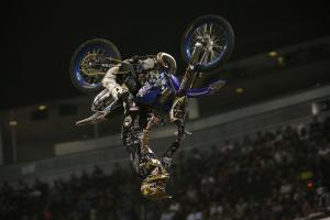x games motocross action airs out at staples center, Taka Higashino earned his first X Games medal