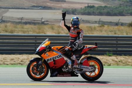 motogp 2012 aragon results, Dani Pedrosa delivered for the Spanish racing fans at Motorland Aragon