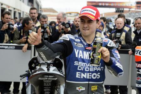 motogp 2012 aragon results, Jorge Lorenzo doesn t have to worry about winning any of the remaining four races of the year he nearly has to earn enough points to hold off Dani Pedrosa
