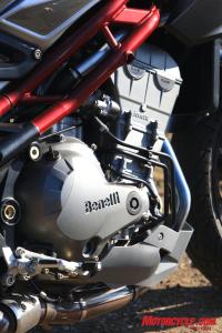 2008 benelli tre1130k review motorcycle com, Italian power believe it or not comes in forms other than V Twins Here s the potent heart of the Benelli a 1 130cc in line Triple