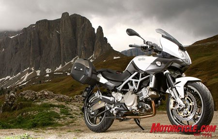 2009 aprilia mana gt abs review motorcycle com, At first glance it s difficult to tell there s anything different about the striking Mana
