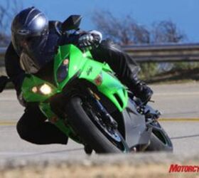 2009 kawasaki zx 6r review street test motorcycle com