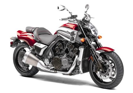 yamaha accepting orders for 2010 vmax, The Star Motorcycles VMax returns for 2010 with a new Candy Red color scheme