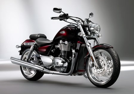 triumph to add seven models by 2012, Customers can get a 1 700cc big bore kit for 900 or get it already installed along with the special edition Phantom Red Haze paint in the Thunderbird SE
