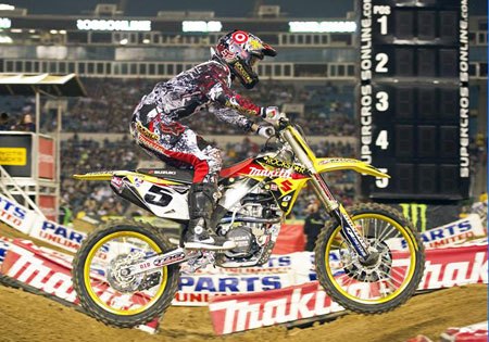 ama sx 2010 jacksonville results, Ryan Dungey s consistency may earn him the 2010 AMA Supercross Championship