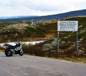 Testing BMW's S1000RR at the Arctic Circle