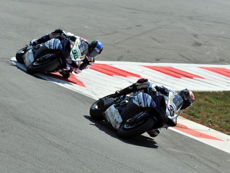 wsbk 2011 monza results, Eugene Laverty scored the double while Marco Melandri scored a podium and a fourth place finish to give the Yamaha team a good showing on its home track
