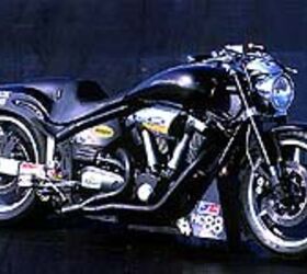 patrick racing road star warrior motorcycle com, Well at least its sports an EPA legal muffler Right