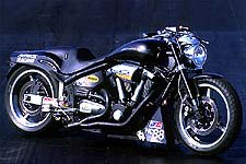 patrick racing road star warrior motorcycle com, Well at least its sports an EPA legal muffler Right