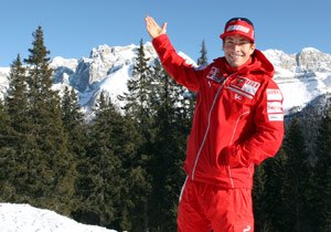 motorcycle com, After meeting with the press Nicky Hayden had a chance to hit the slopes of the Dolomites in Italy