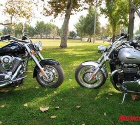 2010 Kawasaki Vulcan 1700 Classic Vs. 2010 Triumph Thunderbird - Motorcycle.com
