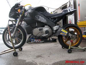 mo goes ama roadracing part 1, Big Chief a race prepped Buell XB12R awaits our thrashing