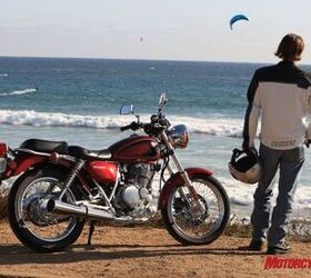 2009 suzuki tu250x review motorcycle com, The 2009 Suzuki TU250X makes us stop for a moment and take stock of the pleasures found in riding just for the sake of riding