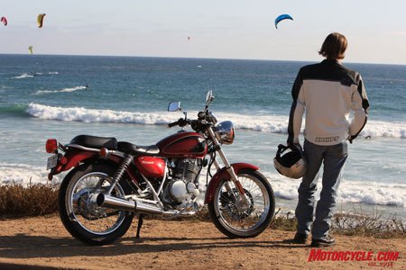 2009 suzuki tu250x review motorcycle com, The 2009 Suzuki TU250X makes us stop for a moment and take stock of the pleasures found in riding just for the sake of riding