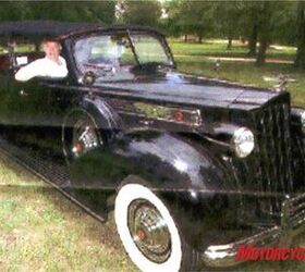 master restorer bob davis, 1939 Packard once the favorite car of Evan Peron was a 5 year project Bob hand fabricating all the body panels