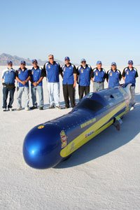 new motorcycle land speed record set, The Top 1 Ack Attack Team