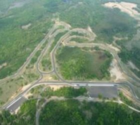 ottawa valley motorcycle adventure video, Aerial view of Calabogie Motorsports Park
