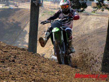 2011 kawasaki kx250f review first impressions motorcycle com, Kawasaki could have really blown it by messing with success but don t worry The new KX250F is a marked improvement over last year s bike