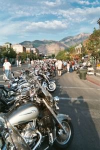 how i learned to love the bomb and fry my butt in utah, Ogden s historic 25th Street looked like a mini Sturgis