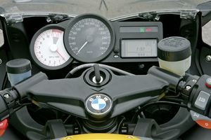 2005 bmw k 1200 s motorcycle com, My mental love hate switch starts hinting that a major shift is in the air upon pressing the start button