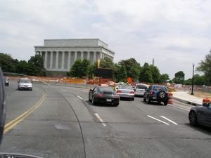 2005 washington dc tour, With much construction and security related detours a motorcycle can help you see as much of the Mall as possible in a short time