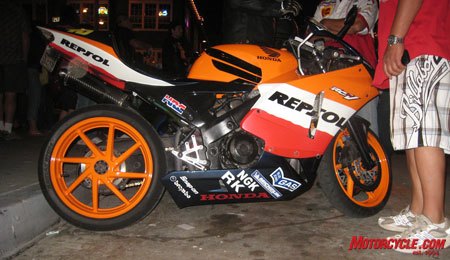 2009 red bull usgp at mazda raceway laguna seca, This RC211V replica based on the 400cc V Four NC 30 could be yours for just 12K
